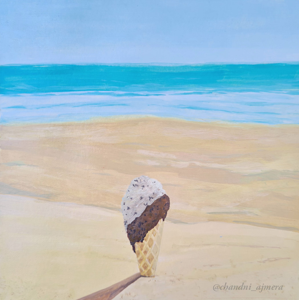 Ice cream at the beach 